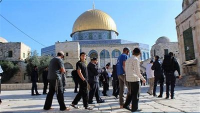 عشرات الصهاينة يقتحمون المسجد الأقصى بحراسة الاحتلال