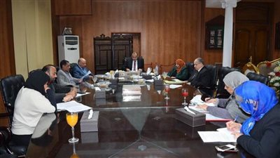 تفاصيل اجتماعات رئيس جامعة بني سويف