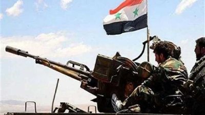 الجيش السورى يستهدف تجمعات إرهابية بريف 