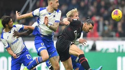 ميلان يتعادل أمام سامبدوريا سلبيًا في الدوري الإيطالي