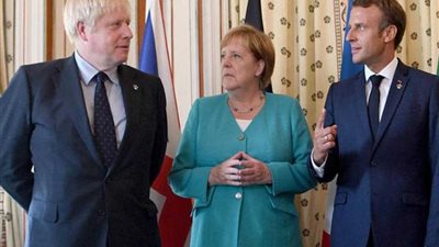 ميركل وماكرون وجونسون.. دعوة لإيران لسحب 