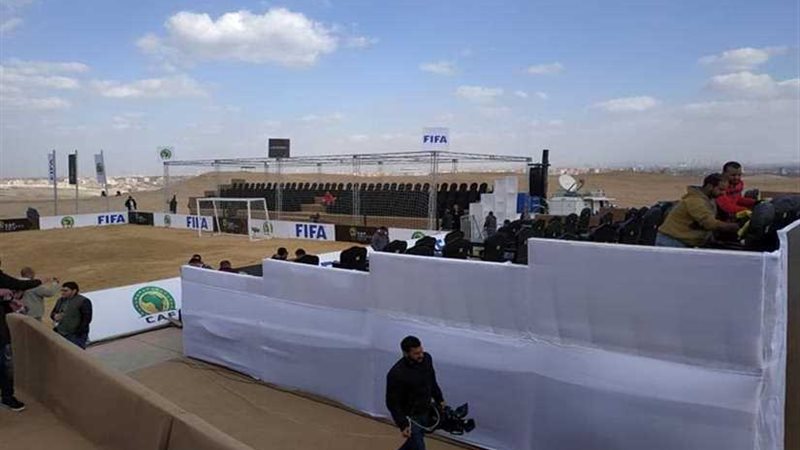 بالصور.. ملعب مباراة