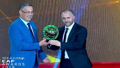 عاجل.. بلماضي أفضل مدرب إفريقي‎