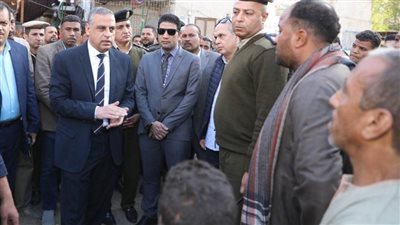 محافظ سوهاج يتفقد سوق مدينة ناصر تمهيدا لنقله