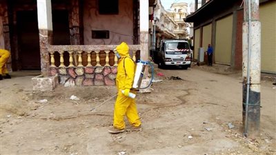  حملات لتطهير مركز بلقاس لمواجهة فيروس 