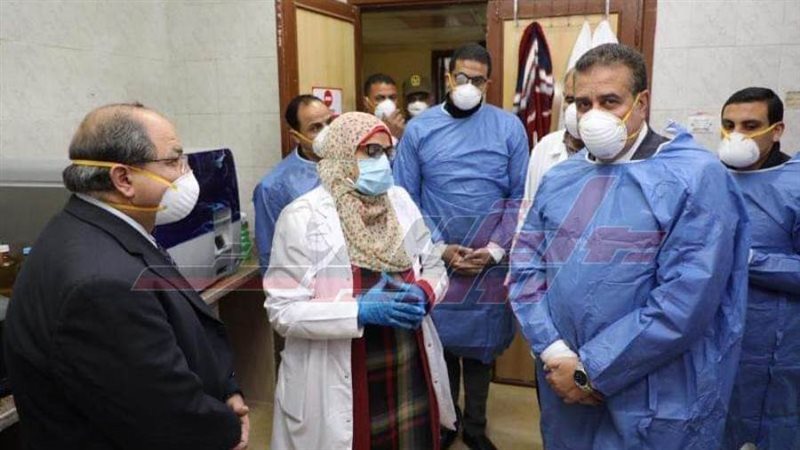 تفقد محافظ المنوفية