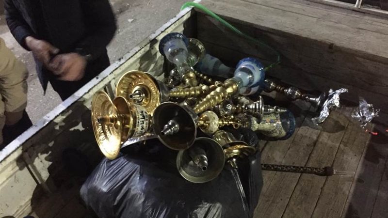 مصادرة الشيش