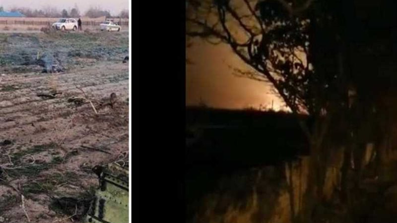 تحطم طائرة ركاب أوكرانية