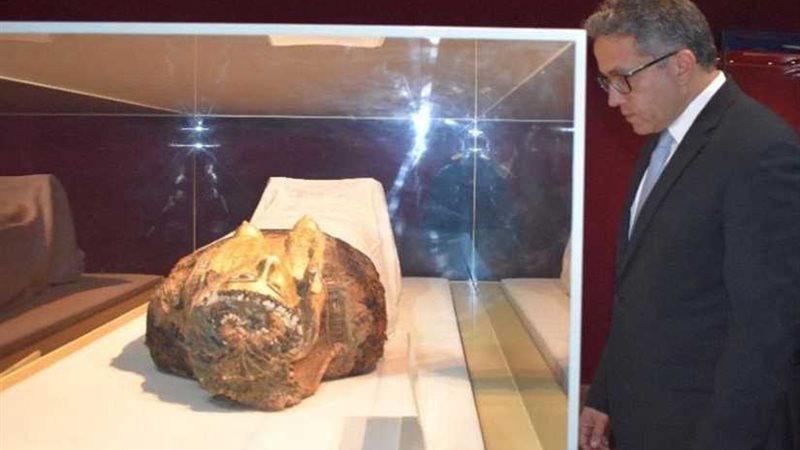 العناني يتفقد متحف