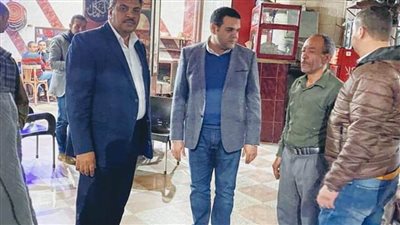 قسم ثانى وحى شرق سوهاج يقودان حملات مكبرة على المقاهى لمنع الشيشة