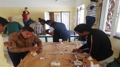 جامعة حلوان تساهم فى دعم تنمية القرى الأكثر فقرا بأسوان