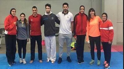 فراعنة الكاراتيه يتدربون في تشيلي