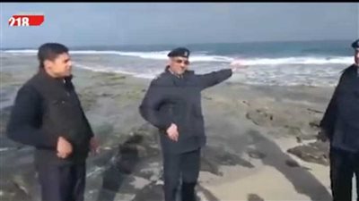 بالفيديو.. الشرطة الليبية تعاين موقع ذبح الأقباط المصريين