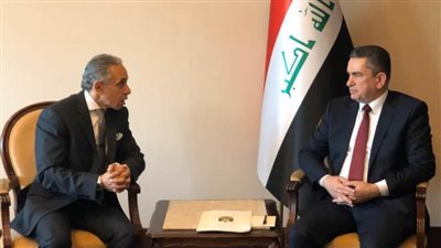 رئيس وزراء العراق يستقبل السفير المصري