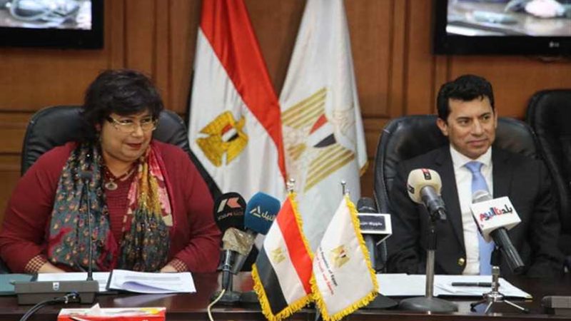 وزيرا الثقافة والشباب