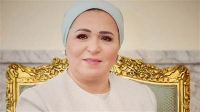 قرينة الرئيس: الأم المصرية..رمز للعطاء ومصدر الحنان والدفء والراحة والسلامة