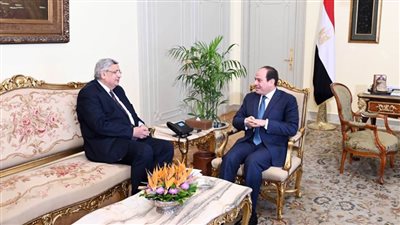 السيسي يجتمع بالدكتور عوض تاج الدين بعد تعيينه مستشارا رئاسيا لشؤون الصحة والوقاية