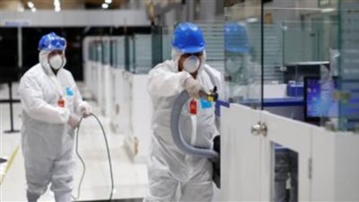 تعقيم وتطهير الميادين العامة بقنا للوقاية من فيروس كورونا