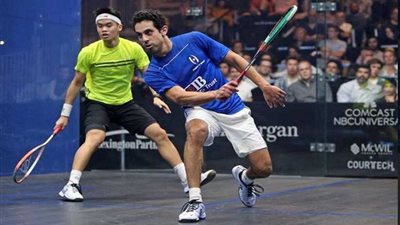 تأهل 3 مصريين لربع نهائي جي بي للإسكواش