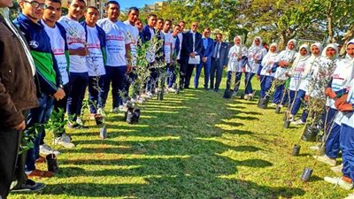 2500 شجرة مثمرة بدمياط بالتعاون مع 