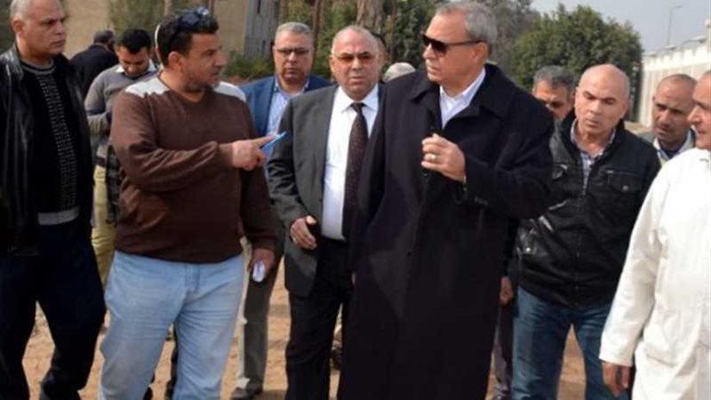 محافظ القليوبية يتفقد