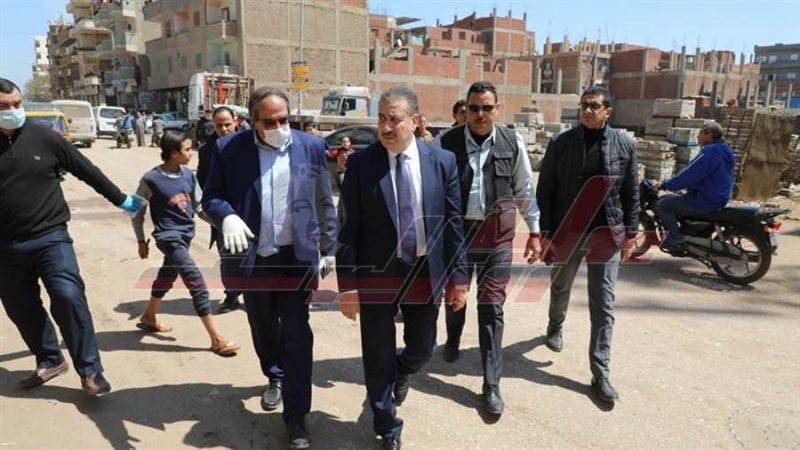 جولة لمحافظ المنوفية