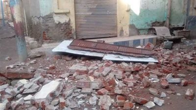 انهيار شرفة عقار بالدقهلية