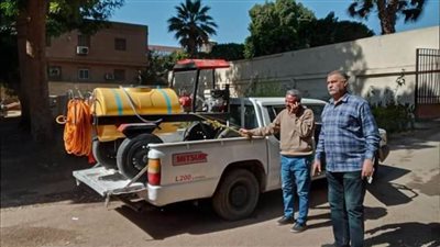 المهن الزراعية تستكمل حملة تطهير مقار النقابة