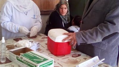 تطعيم 1.92 مليون طفل بالحملة القومية ضد الحصبة والحصبة الألمانية بالشرقية