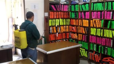 حملة لتعقيم وتطهير المنشآت الخدمية بالإسكندرية