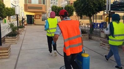 مجموعة كشفية تتطوع لتطهير مساجد الإسماعيلية