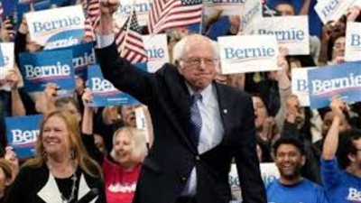 ساندرز يفوز بالانتخابات التمهيدية عن الأمريكيين المقيمين بالخارج