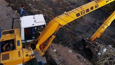 انهيار شاطئ ترعة بالدقهلية ورفع حالة الطوارئ لمعالجته