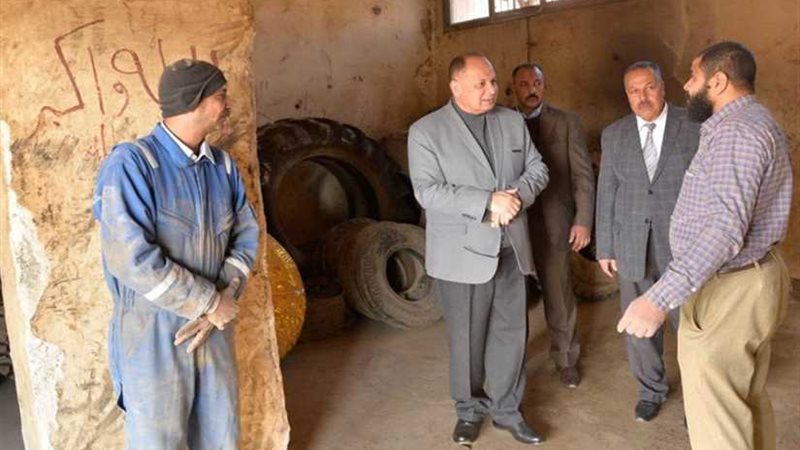 محافظ أسيوط يتفقد