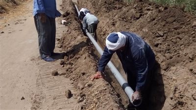  توصيل الصرف الصحي لـ26 قرية بالمنيا 