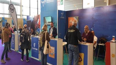 مشاركة السياحة والآثار في المعرض الدولي للغوص‎