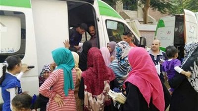 قافلة طبية مجانية لأهالي البدرشين