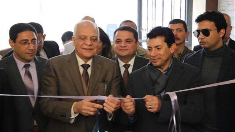 وزير الرياضة ومحافظ