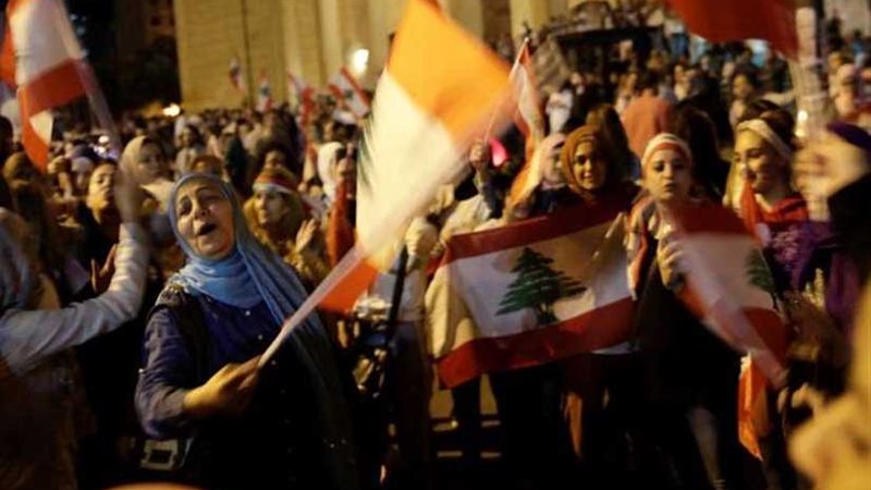 انسحاب معظم المتظاهرين