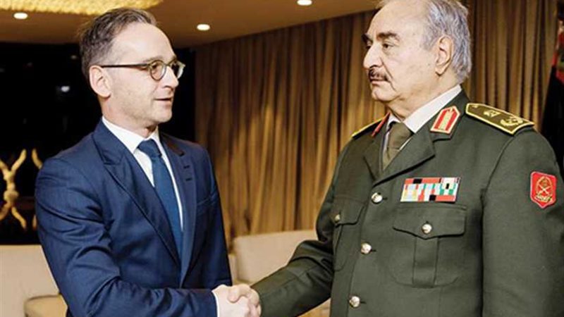 وصول حفتر إلى ألمانيا