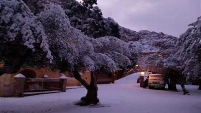 الثلوج تغطي سانت كاترين