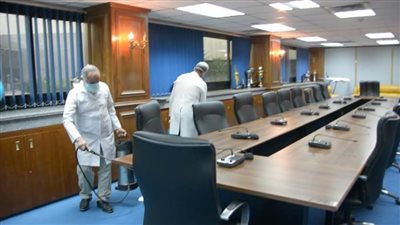  أعمال صيانة للبنية التحتية والشبكات بالمطارات المصرية 