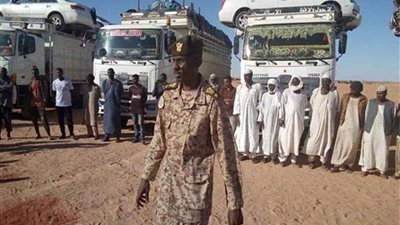 قوات سودانية - ليبية تعثر على ١٠٧ مهاجرين غير شرعيين قرب الحدود