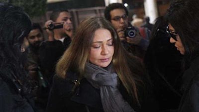 ليلى علوي وشهيرة وفيفي عبده.. النجوم في عزاء ماجدة الصباحي