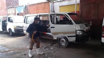 تعقيم وتطهير موقف ومحلات الفردوس بالإسماعيلية 