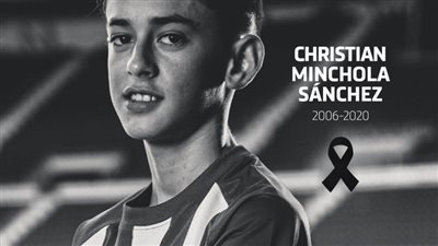 أتلتيكو مدريد يعلن وفاة لاعبه عن عمر يناهز 14 عامًا