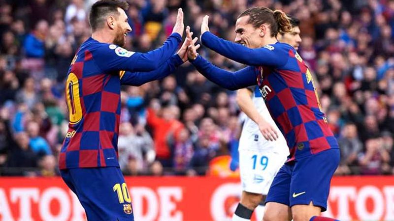 برشلونة يسعى للفوز