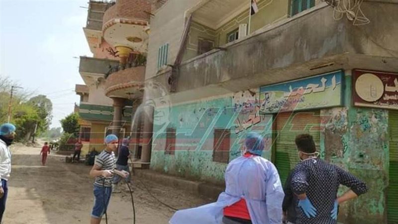 تعقيم شوارع كفر العرب