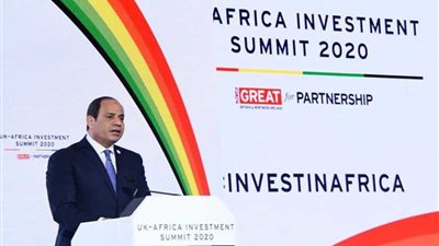 الرئيس السيسي: سعدت اليوم كثيرا بحفاوة استقبال أبناء الجالية المصرية بلندن