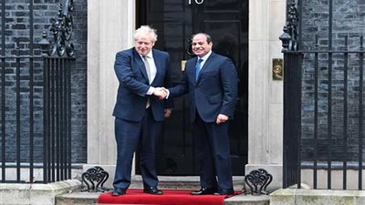 السيسي يؤكد لجونسون تطلع مصر لتعظيم التعاون مع بريطانيا